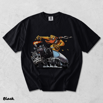 Mack Bulldog - Black mockup
