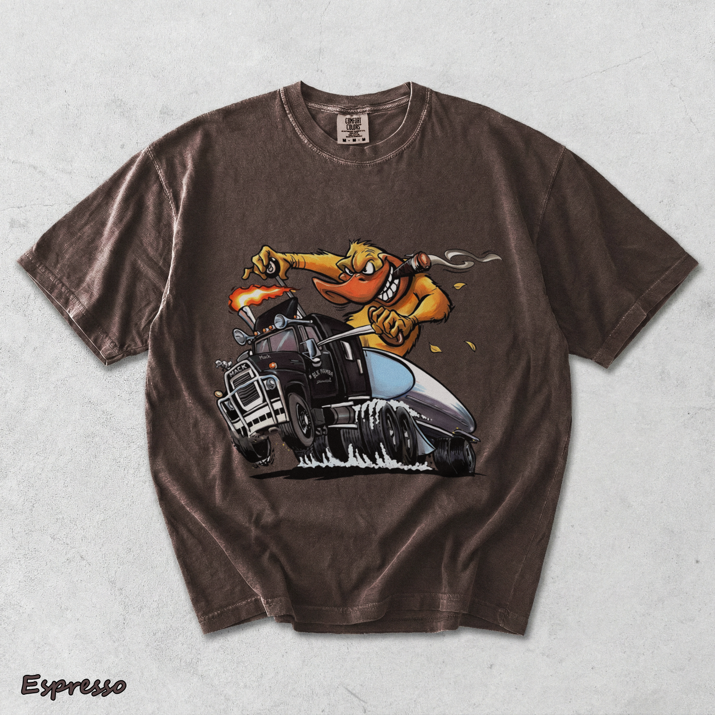 Mack Bulldog - Espresso mockup