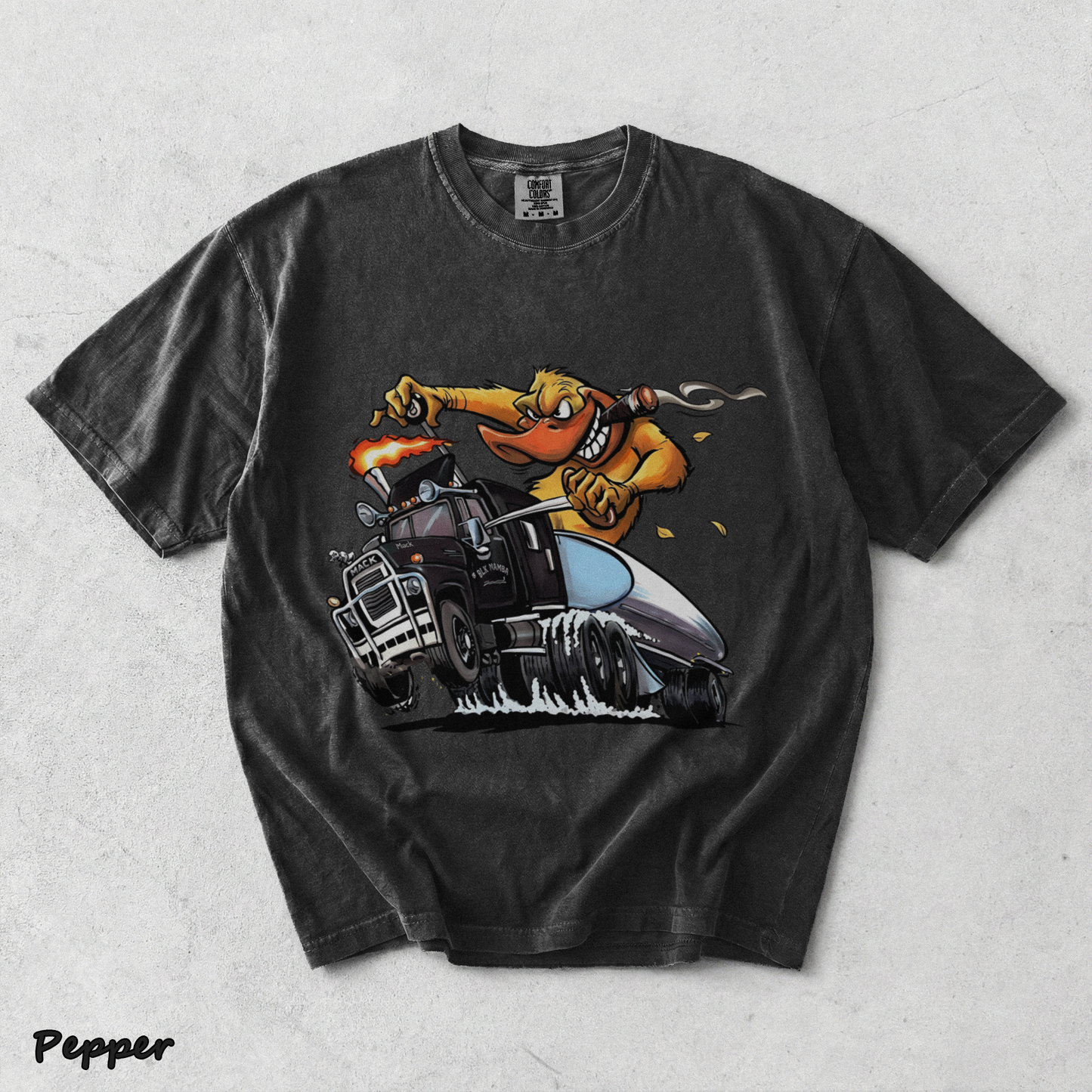 Mack Bulldog - Pepper mockup