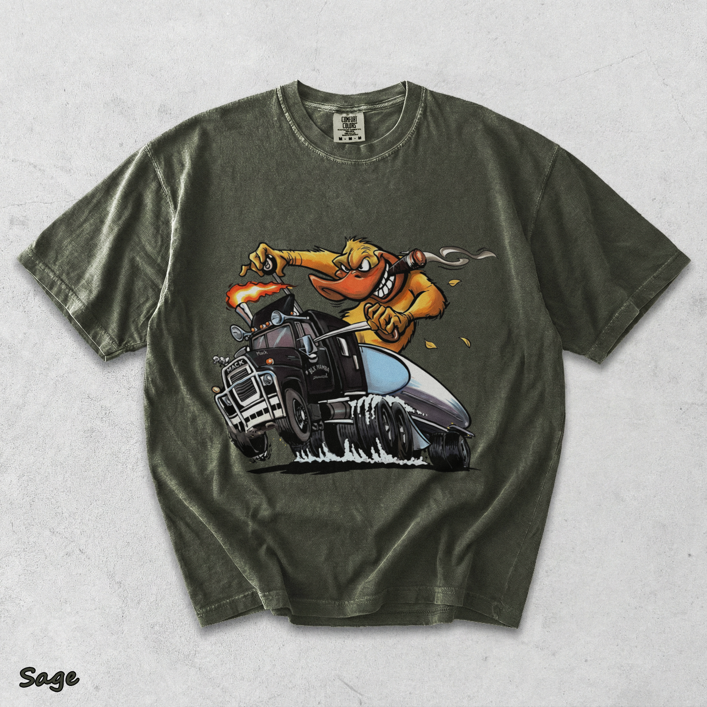Mack Bulldog - Sage mockup