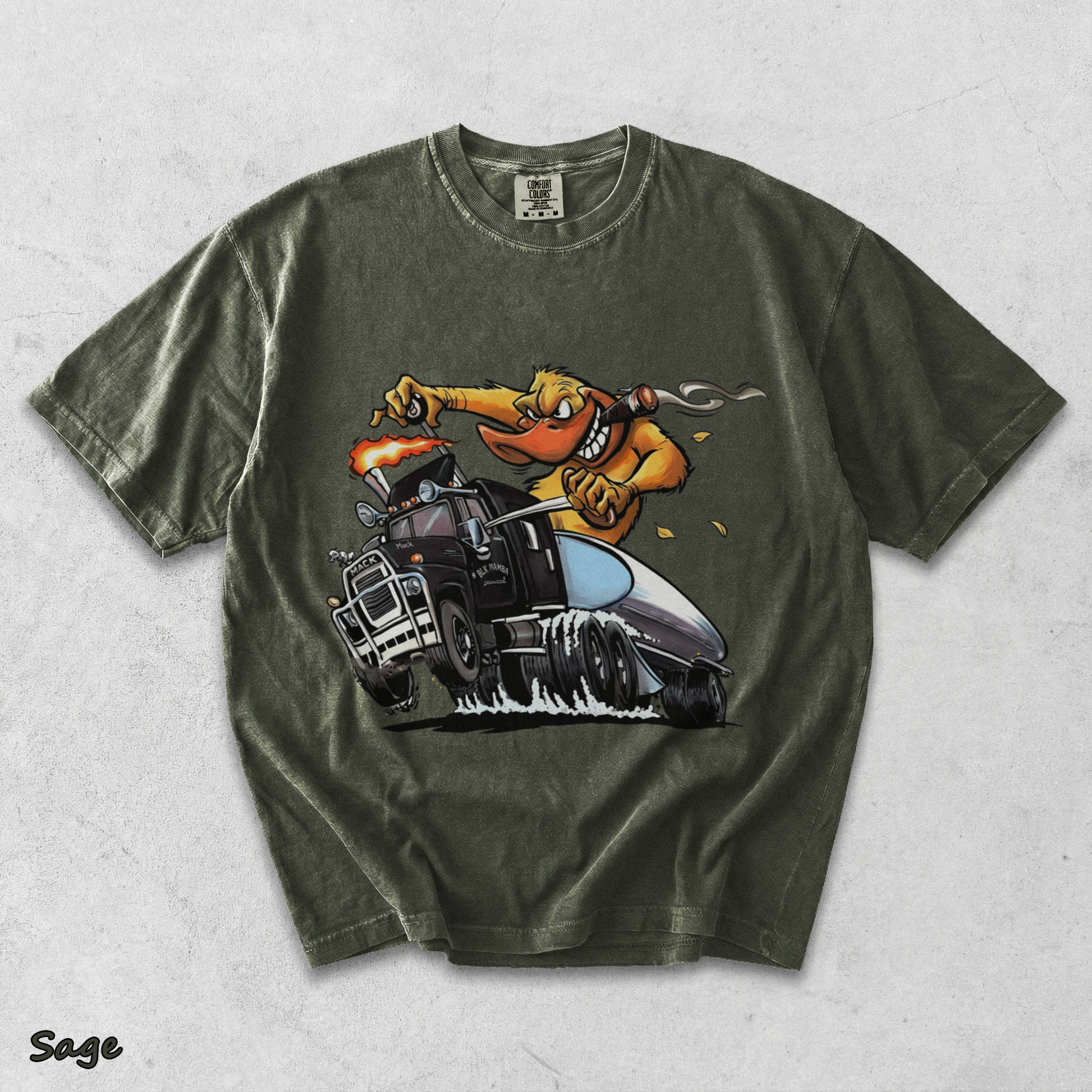 Mack Bulldog - Sage mockup