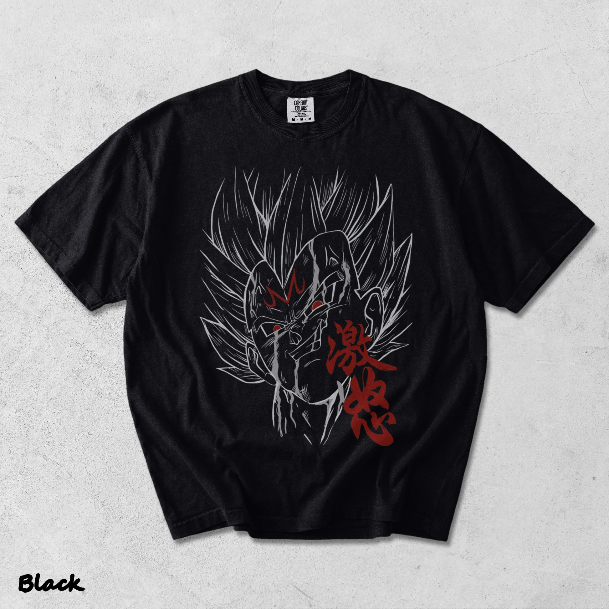 Majin Vegeta - Black mockup
