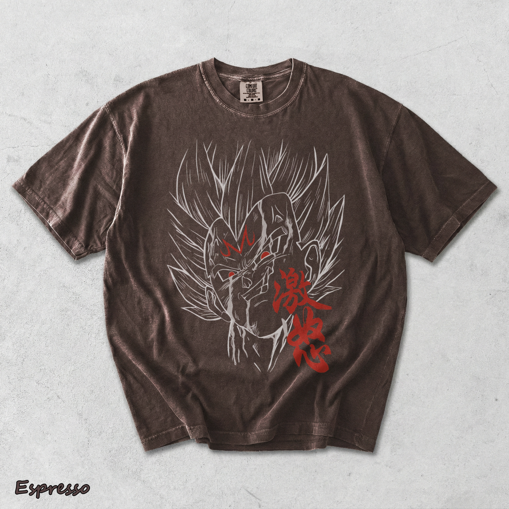 Majin Vegeta - Espresso mockup