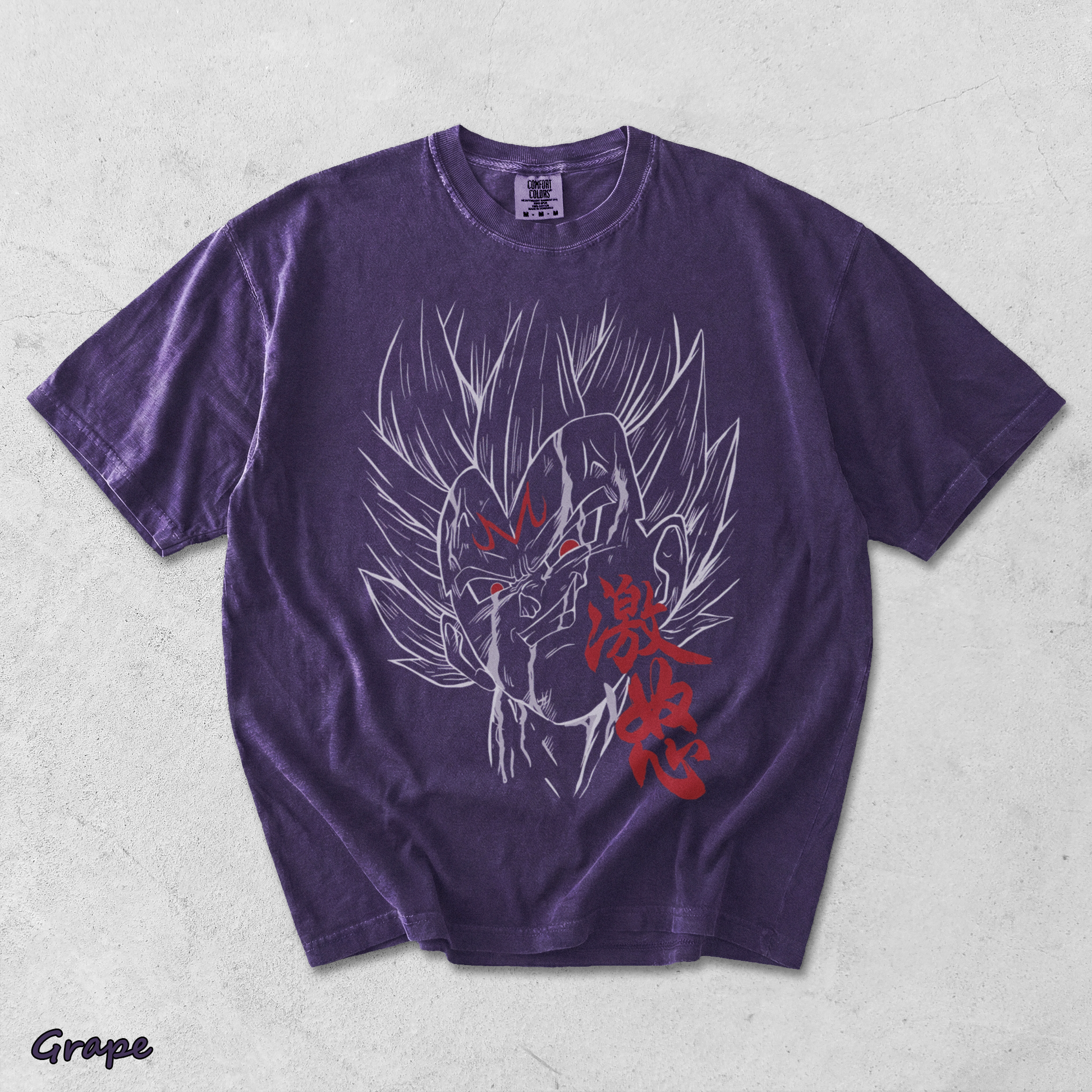 Majin Vegeta - Grape mockup