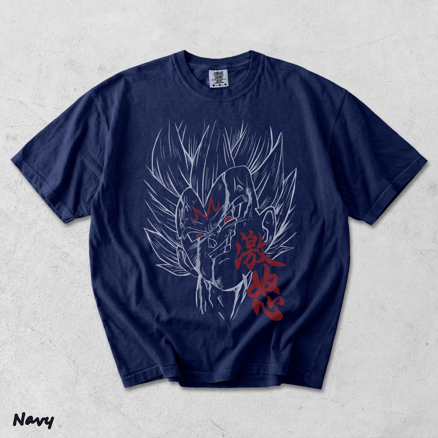 Majin Vegeta - True Navy mockup