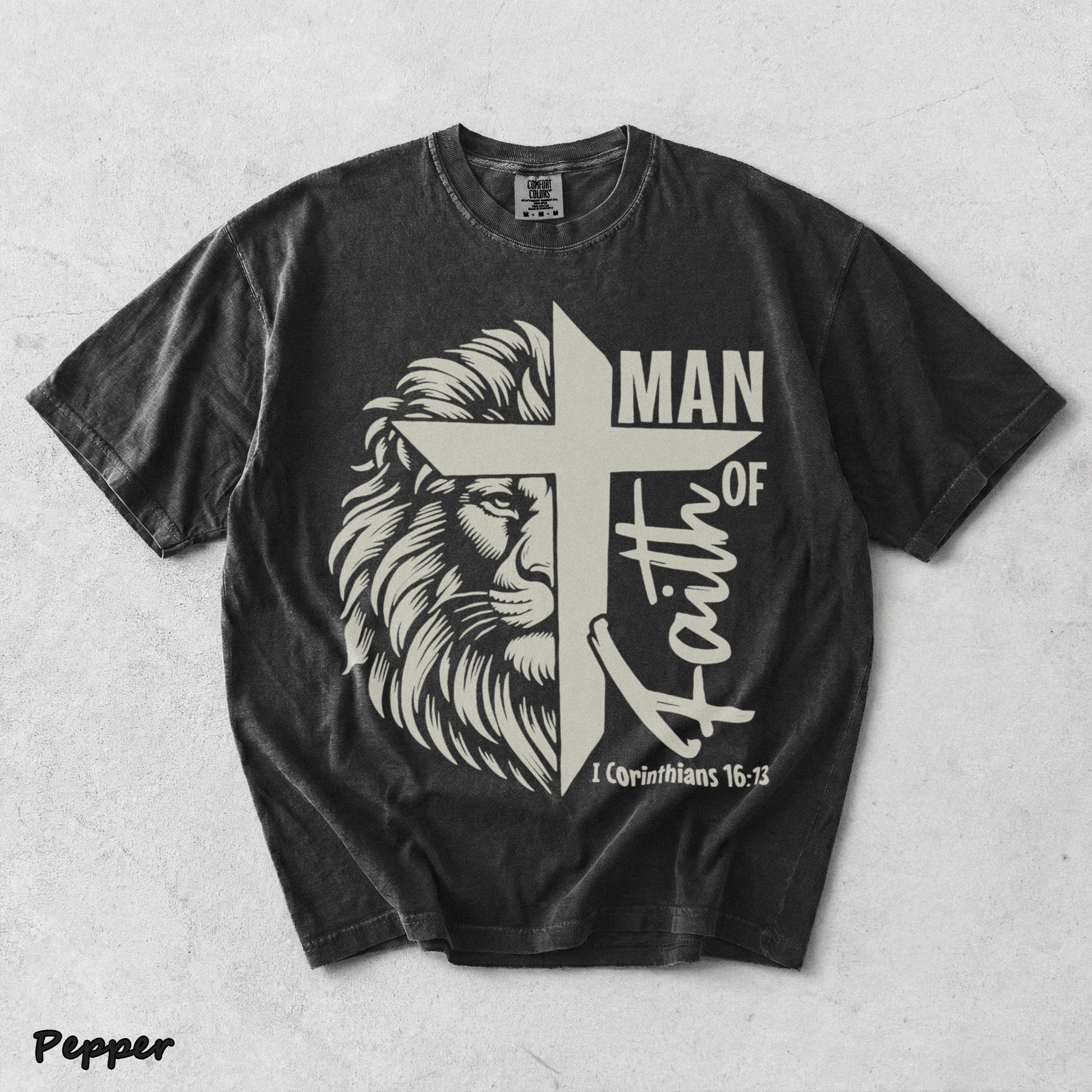 Man of Faith - Pepper mockup