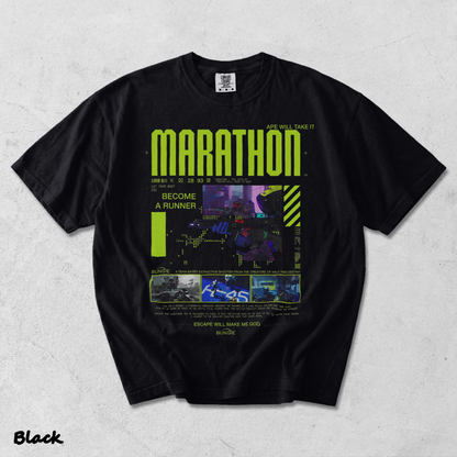 Marathon Gameplay - Black mockup