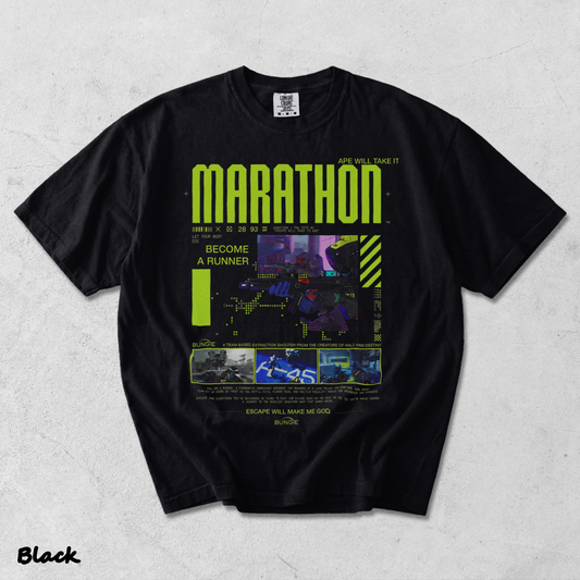 Marathon Gameplay - Black mockup