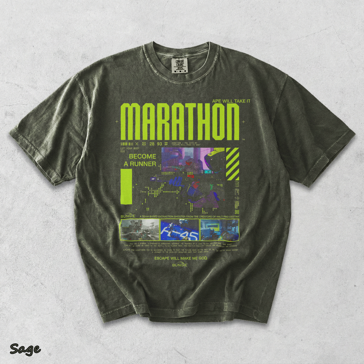 Marathon Gameplay - Sage mockup