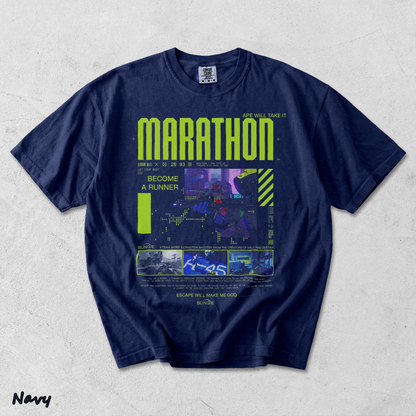 Marathon Gameplay - True Navy mockup