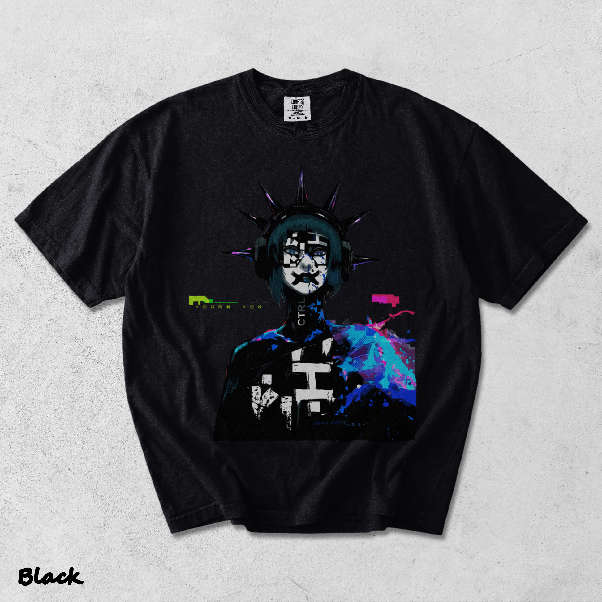 Marathon Reveal Tshirt - Black mockup