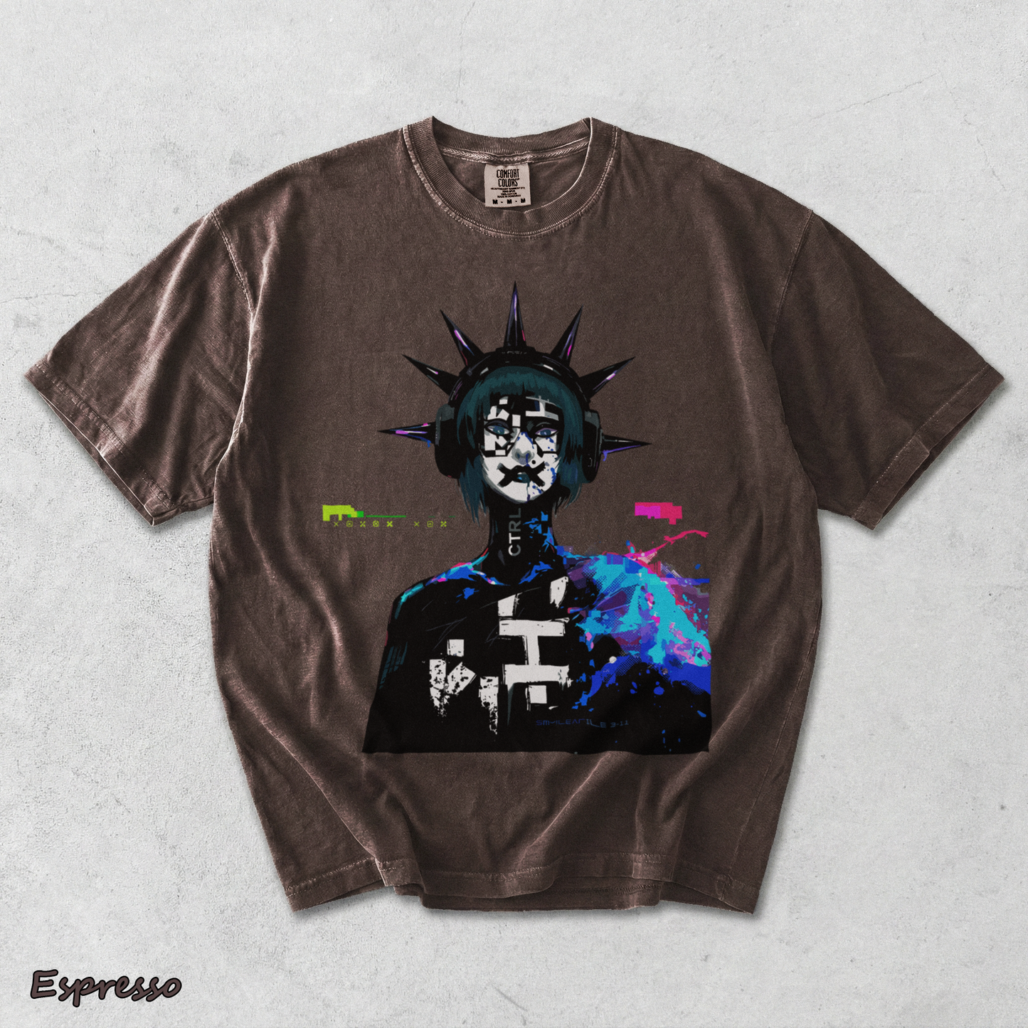 Marathon Reveal Tshirt - Espresso mockup