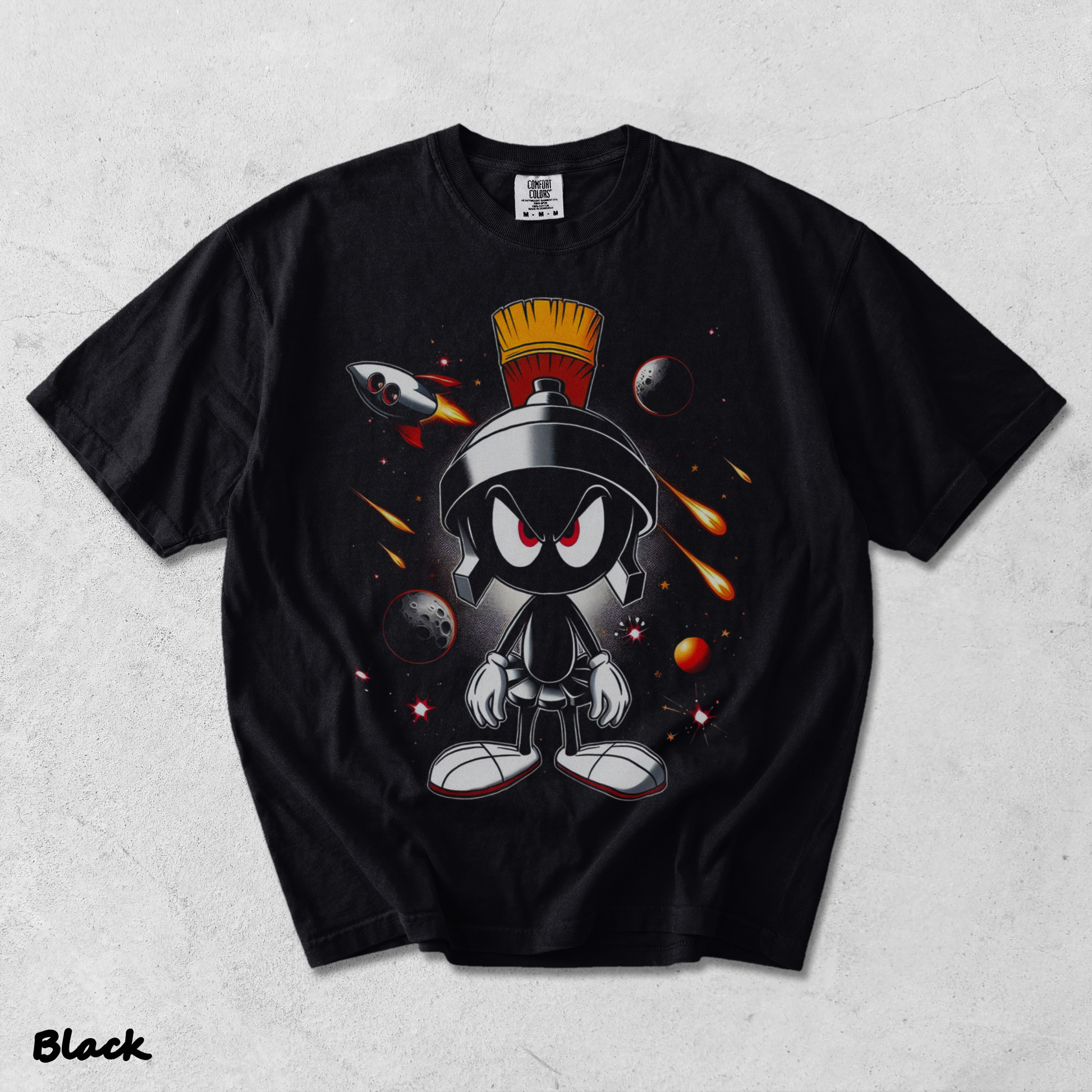 Marvin The Martian - Black mockup