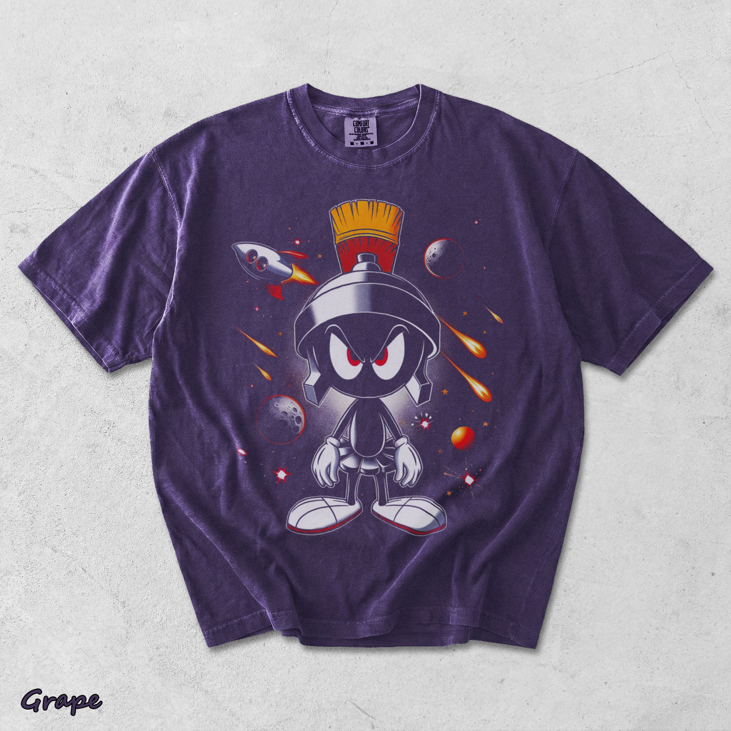 Marvin The Martian - Grape mockup