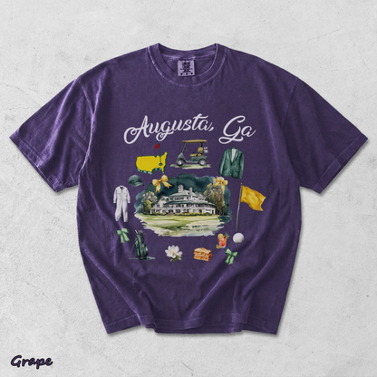 Masters Augusta TShirt - Grape mockup