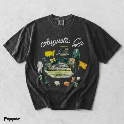Masters Augusta TShirt - Pepper mockup