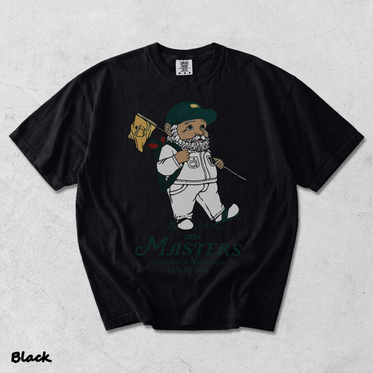 Masters - Black mockup