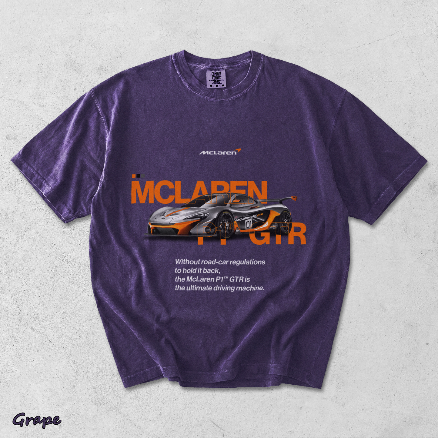 McLaren P1 GTR - Grape mockup