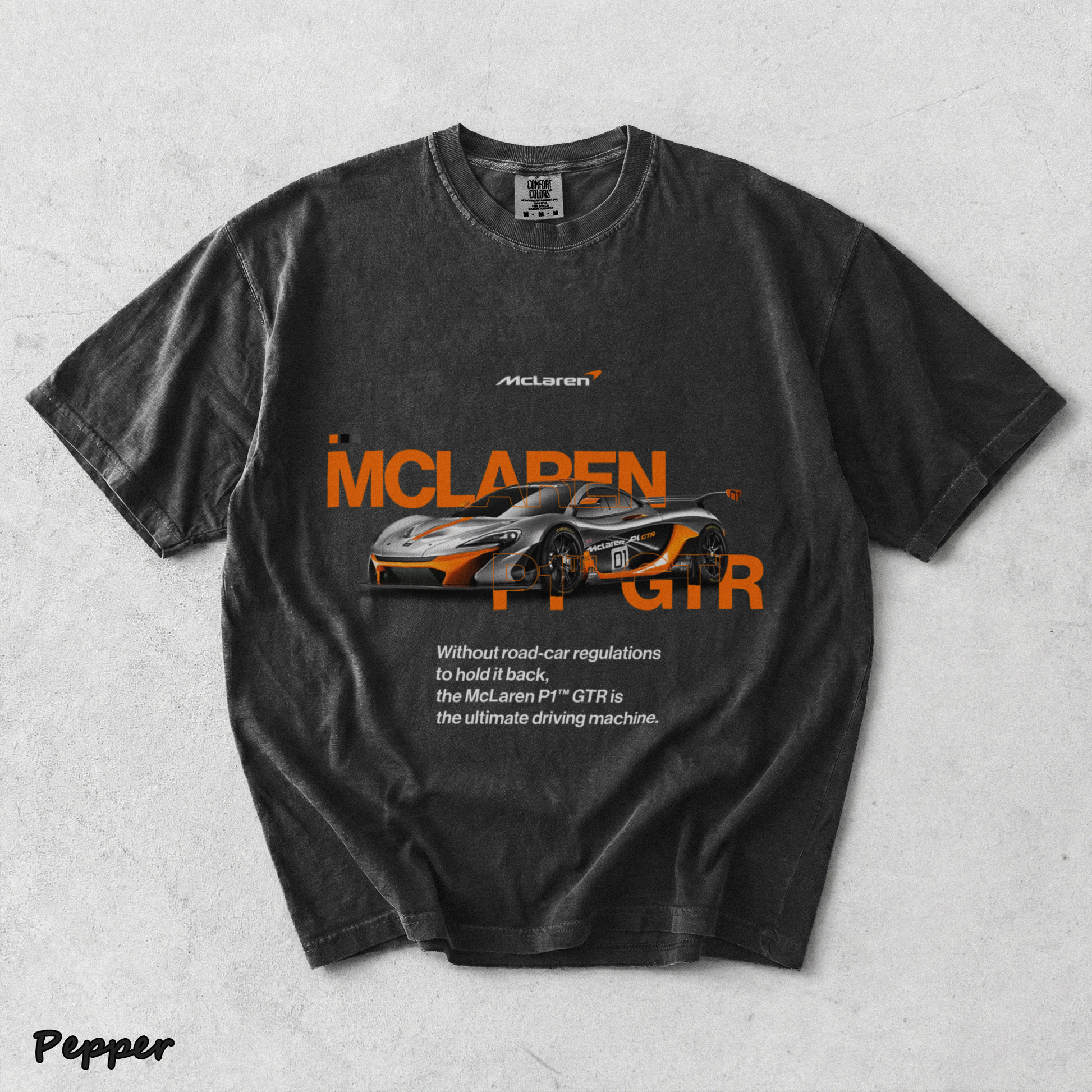 McLaren P1 GTR - Pepper mockup
