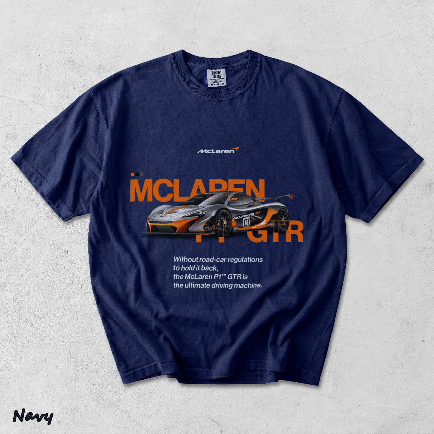 McLaren P1 GTR - True Navy mockup