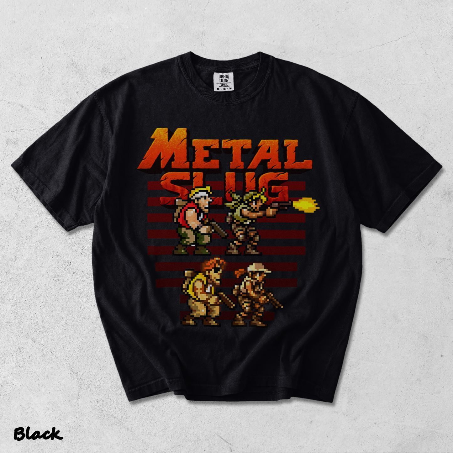 Metal Slug - Black mockup