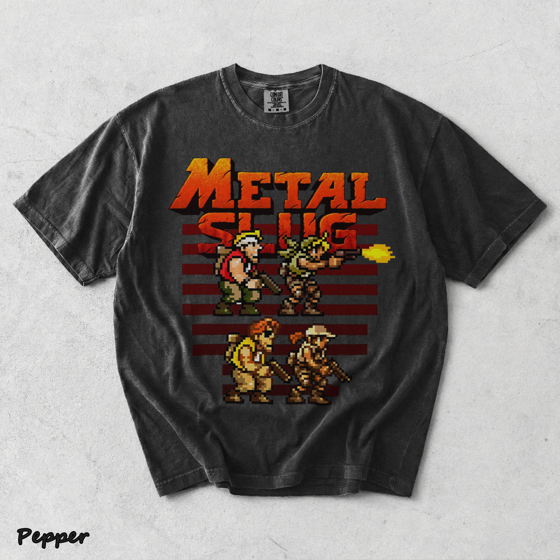 Metal Slug - Pepper mockup