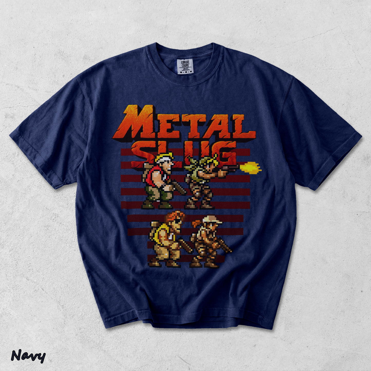 Metal Slug - True Navy mockup