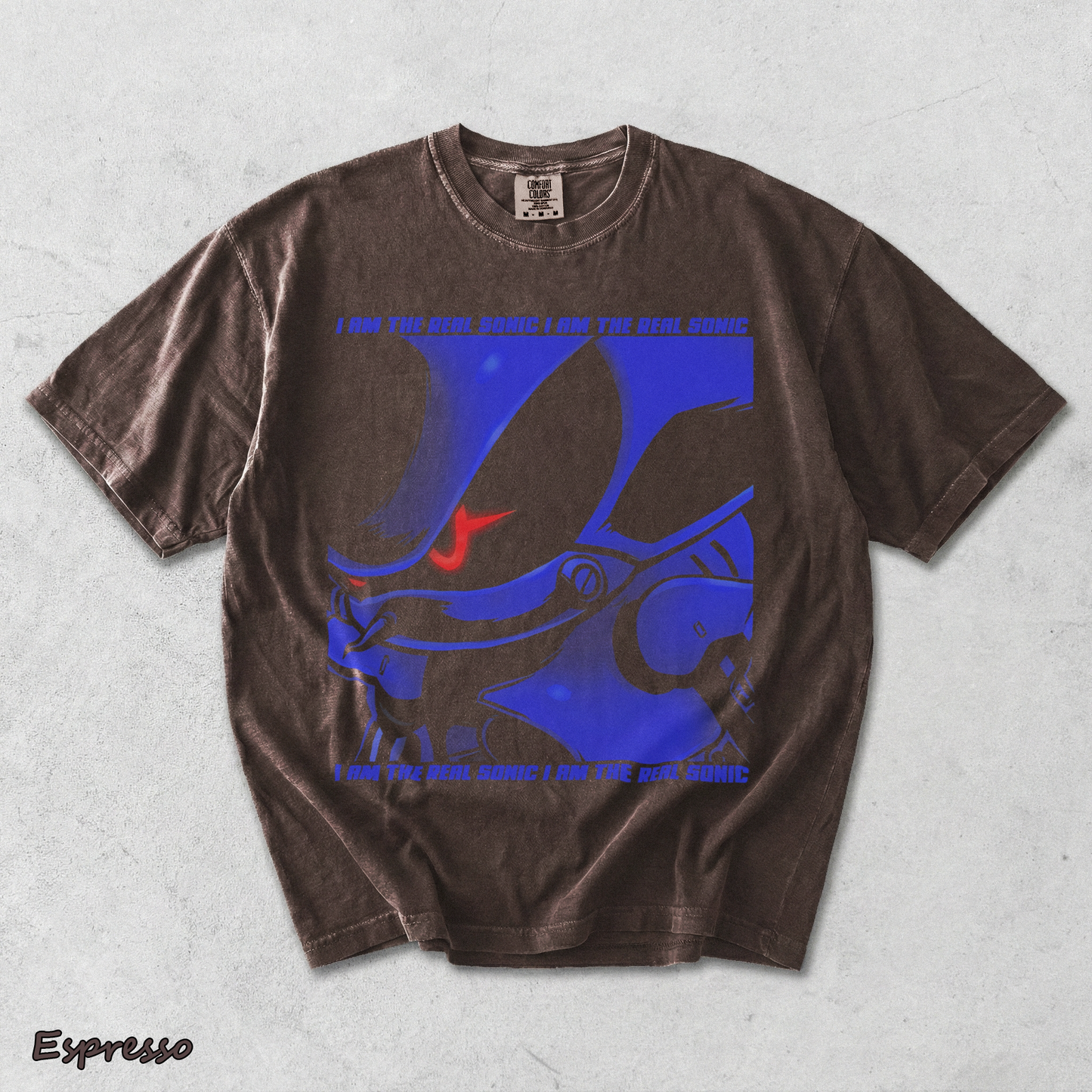 Metal Sonic & Shadow the Hedgehog - Espresso mockup