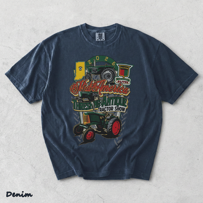 Mid America Antique Tractor Show 2 - Denim mockup