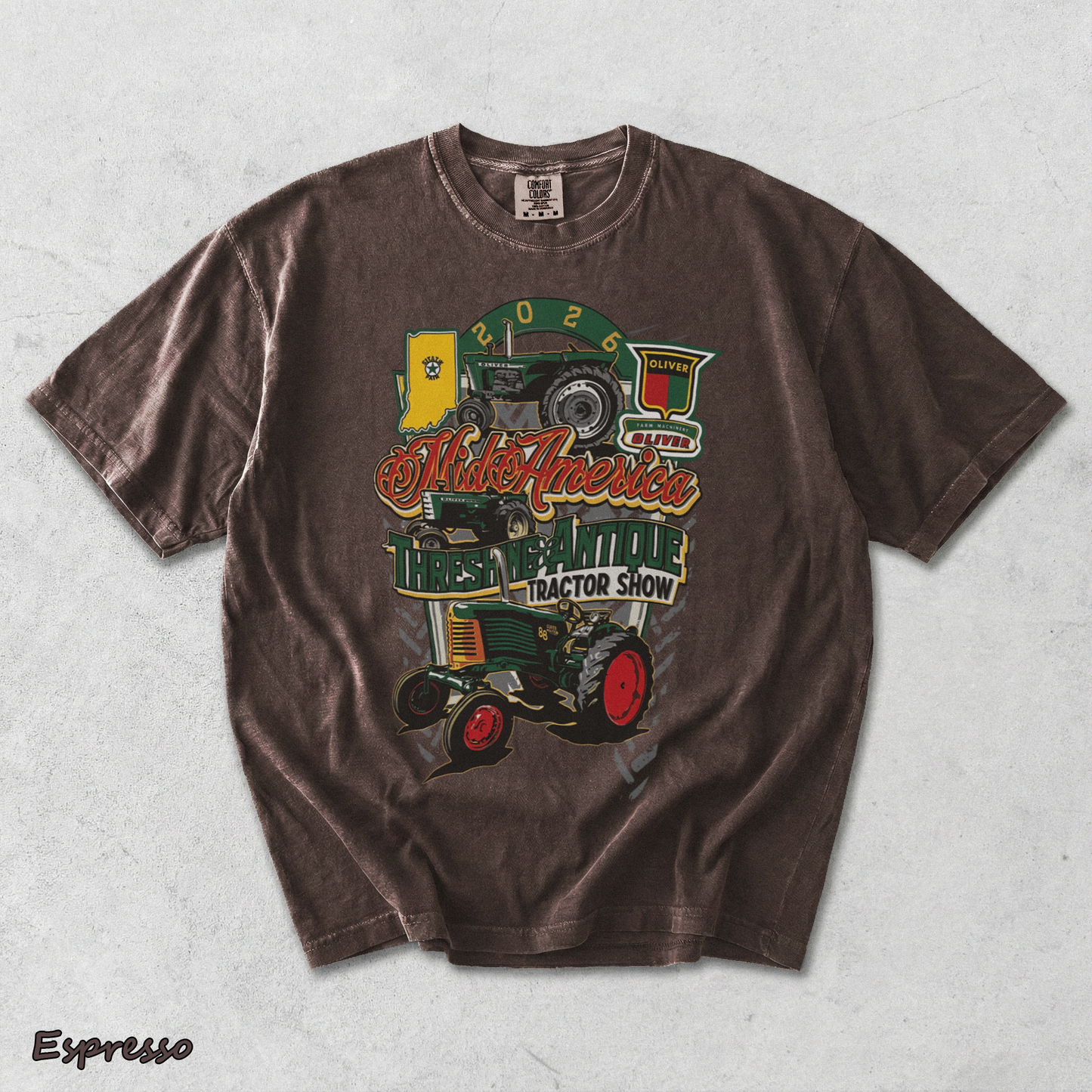 Mid America Antique Tractor Show 2 - Espresso mockup