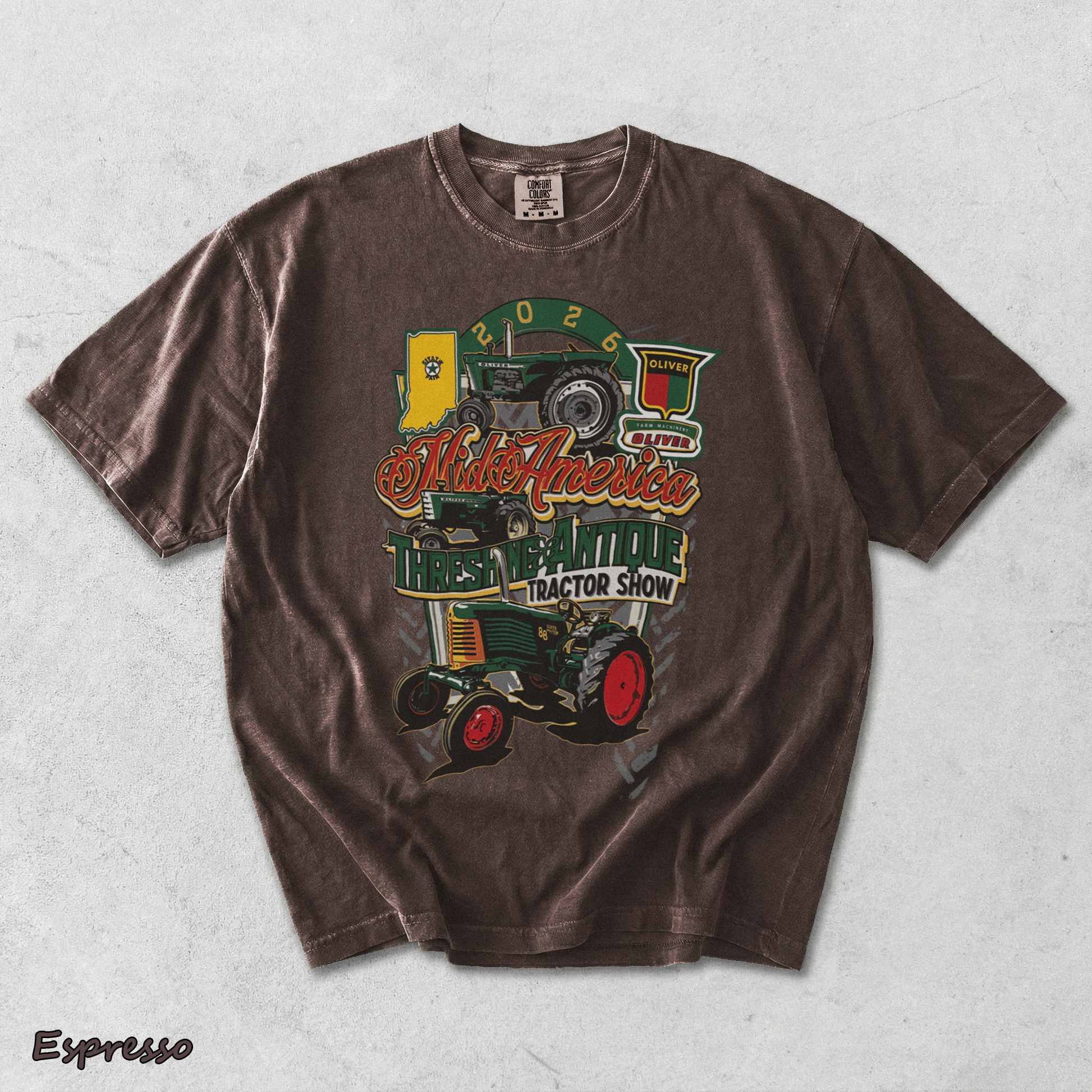 Mid America Antique Tractor Show 2 - Espresso mockup