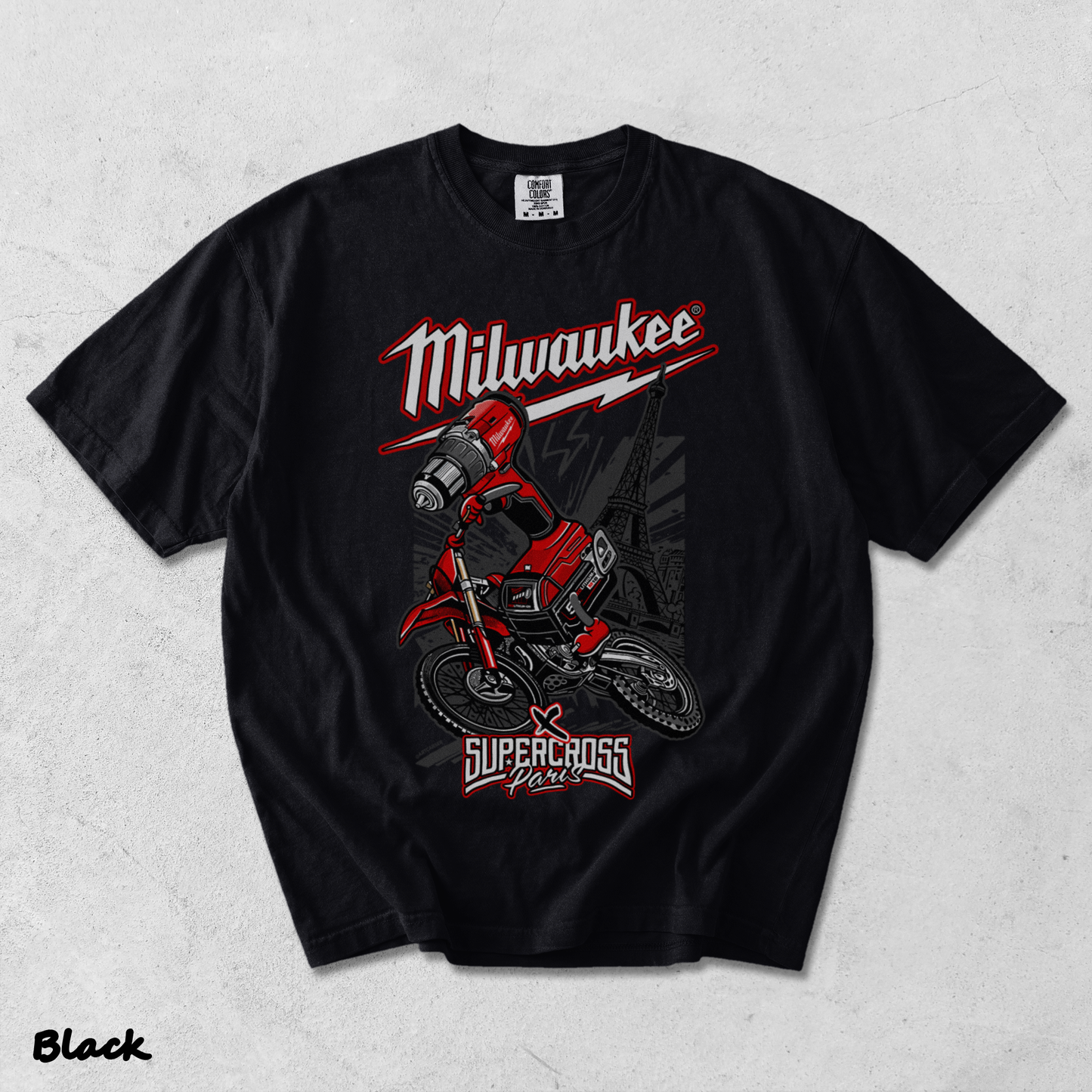 Milwaukee Super Cross - Black mockup