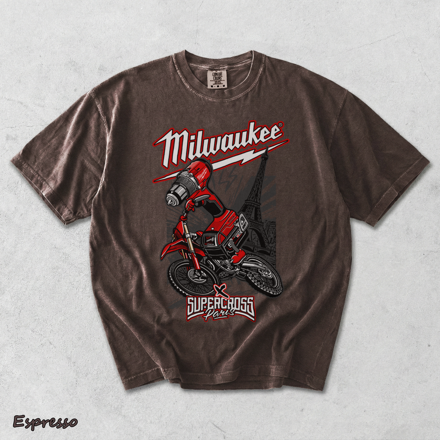 Milwaukee Super Cross - Espresso mockup