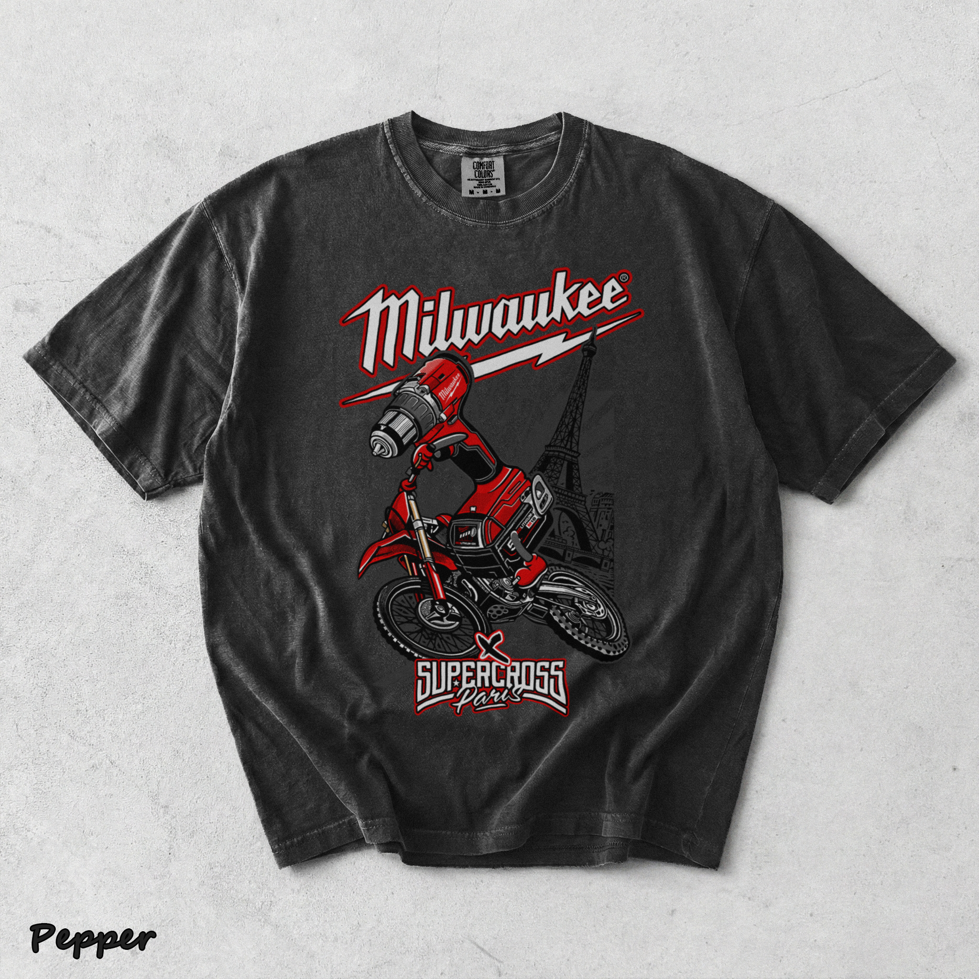 Milwaukee Super Cross - Pepper mockup