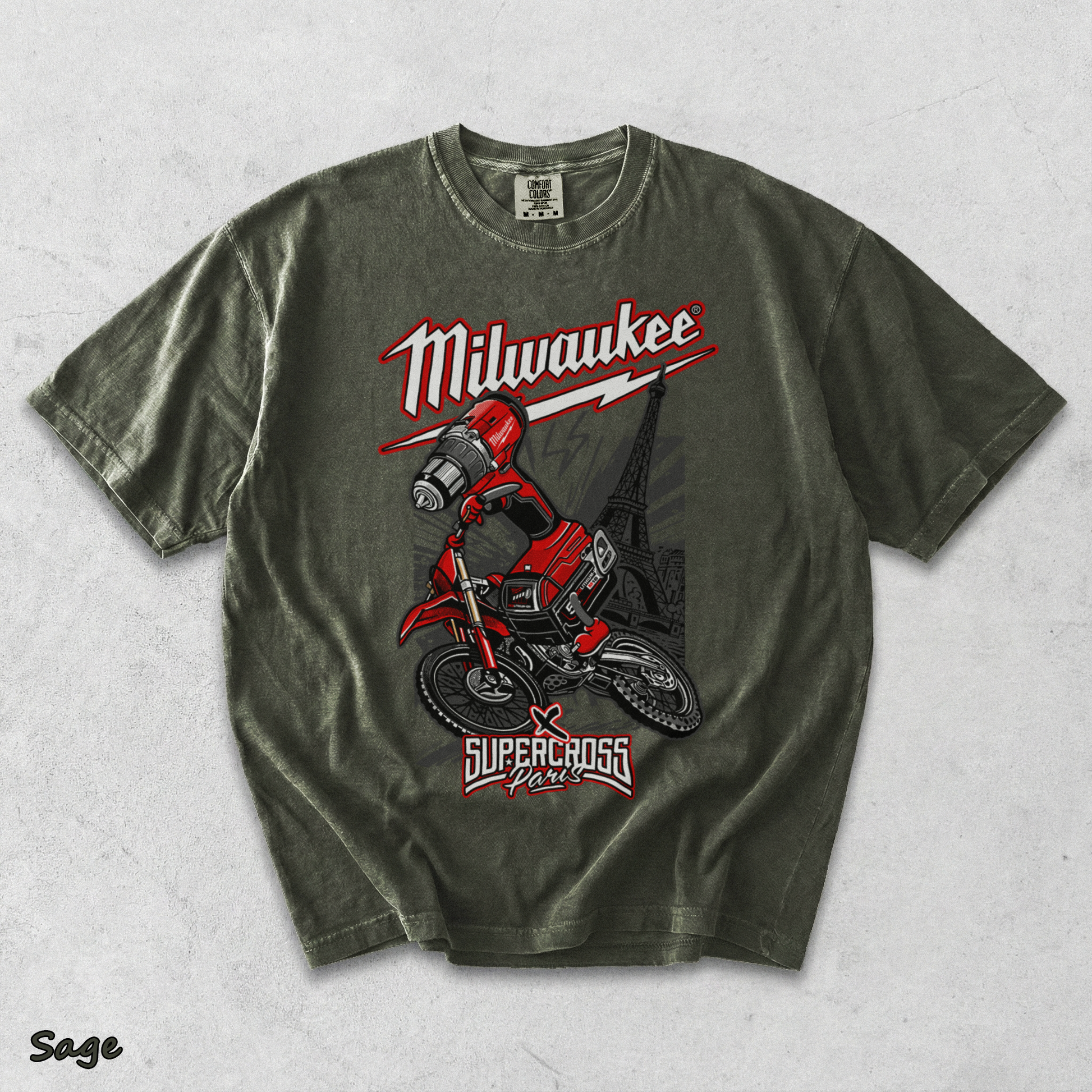 Milwaukee Super Cross - Sage mockup