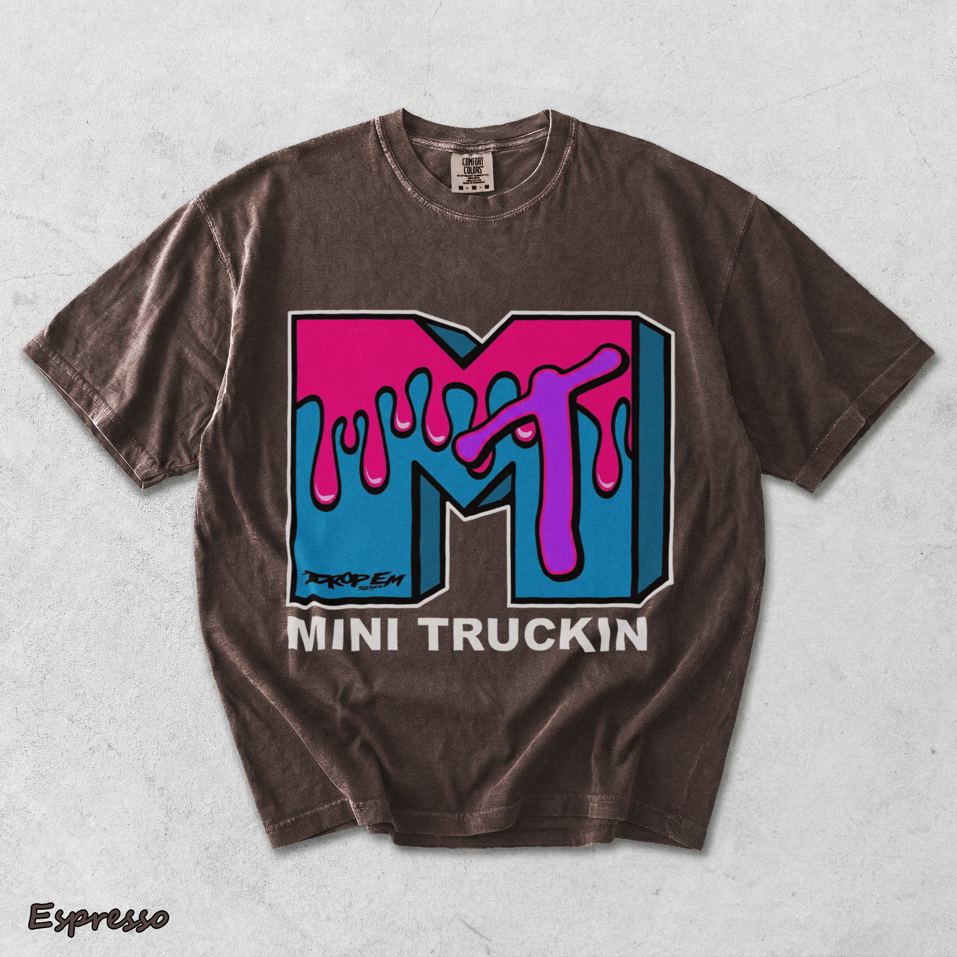 Mini Truckin - Espresso mockup