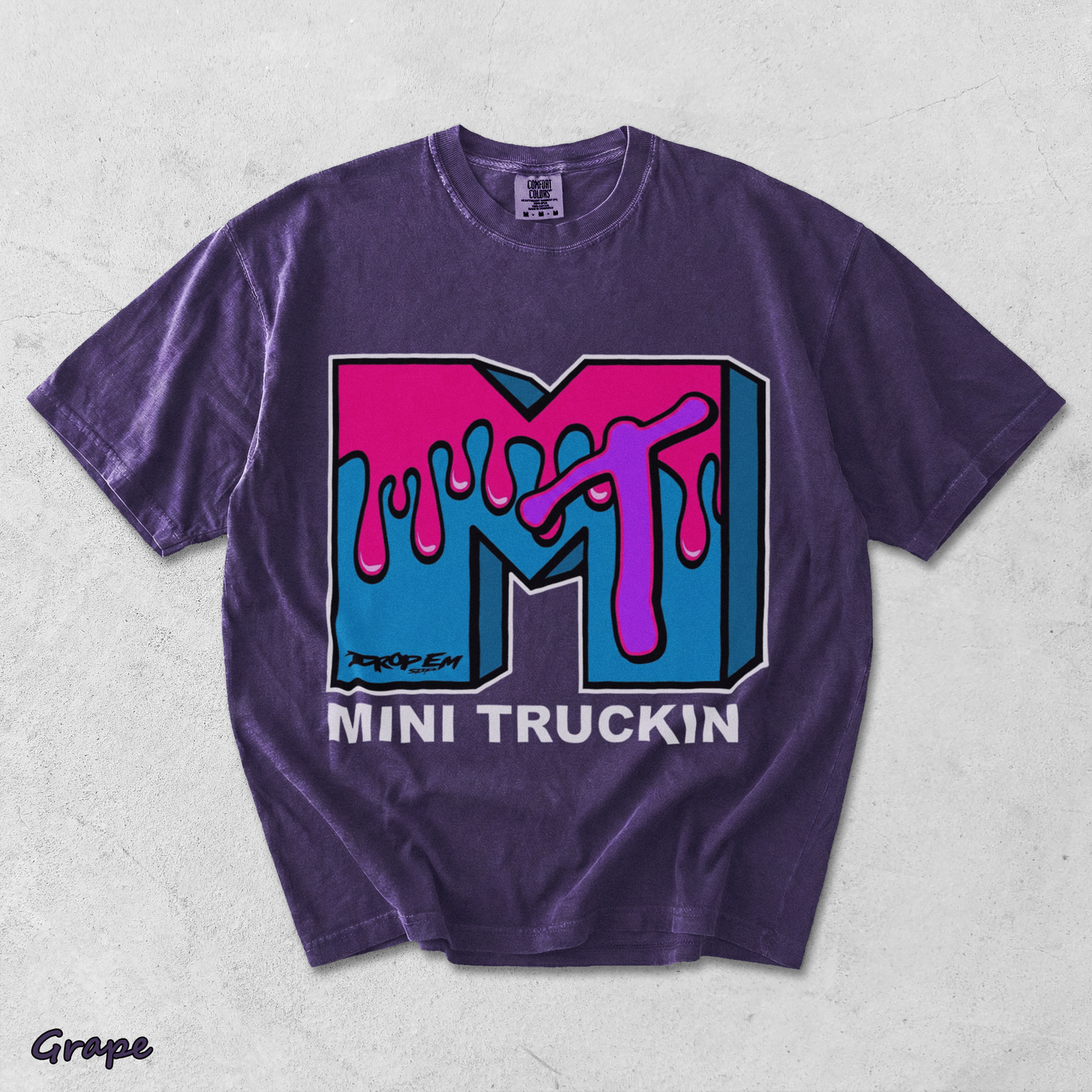 Mini Truckin - Grape mockup