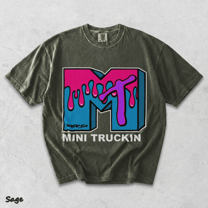 Mini Truckin - Sage mockup