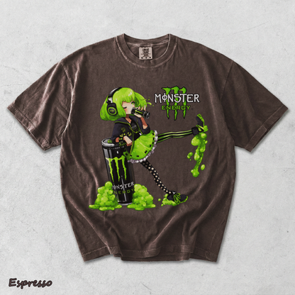 Monster Energy Anime Girl - Espresso mockup