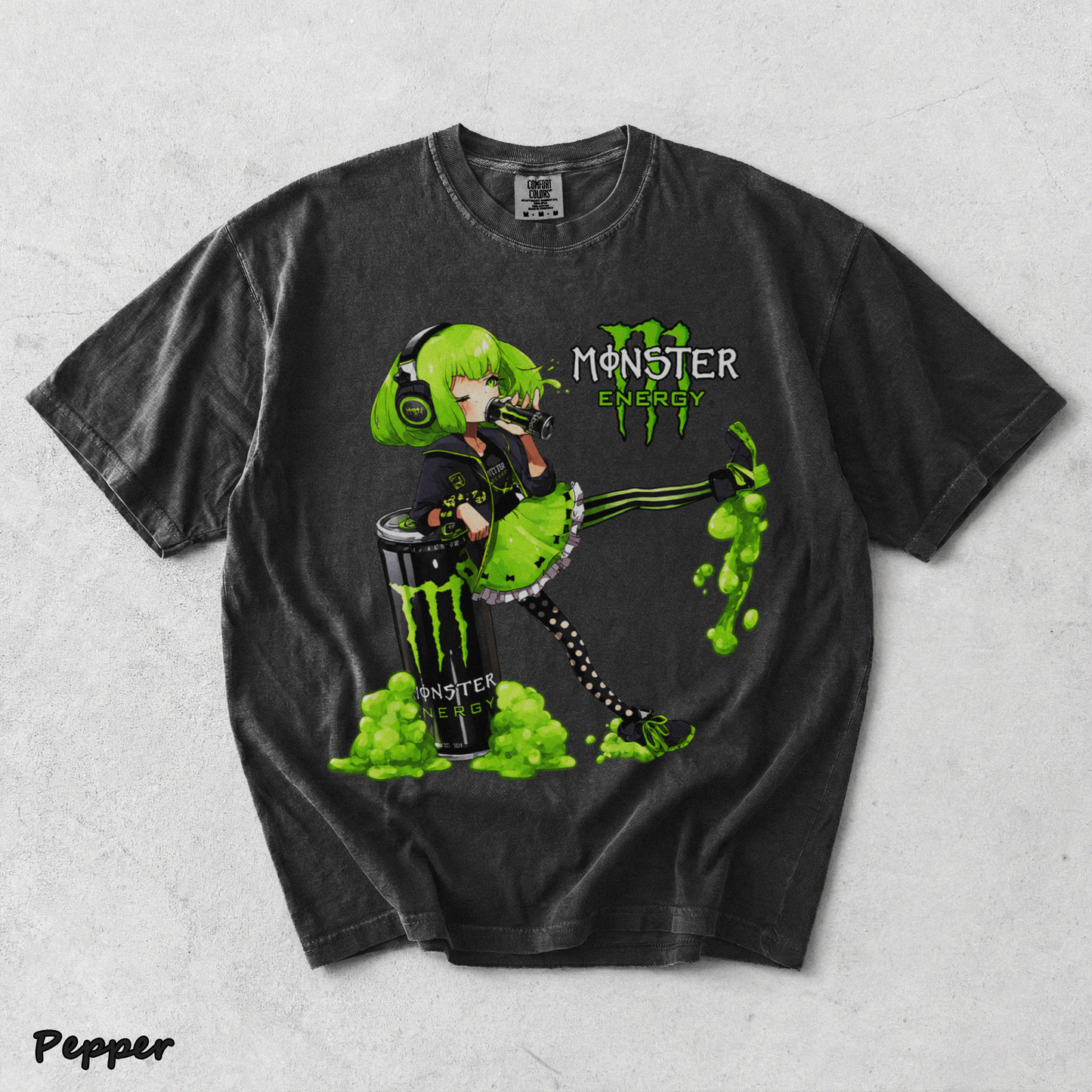 Monster Energy Anime Girl - Pepper mockup