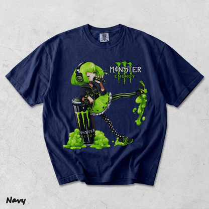 Monster Energy Anime Girl - True Navy mockup