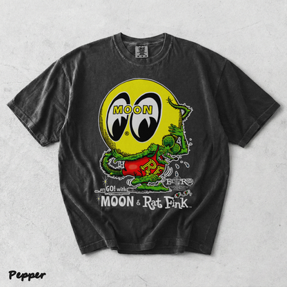 Moon Eyes Rat Fink Go With Mooneyes Hot Rod - Pepper mockup