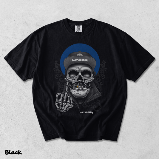 Mopar Skull - Black mockup