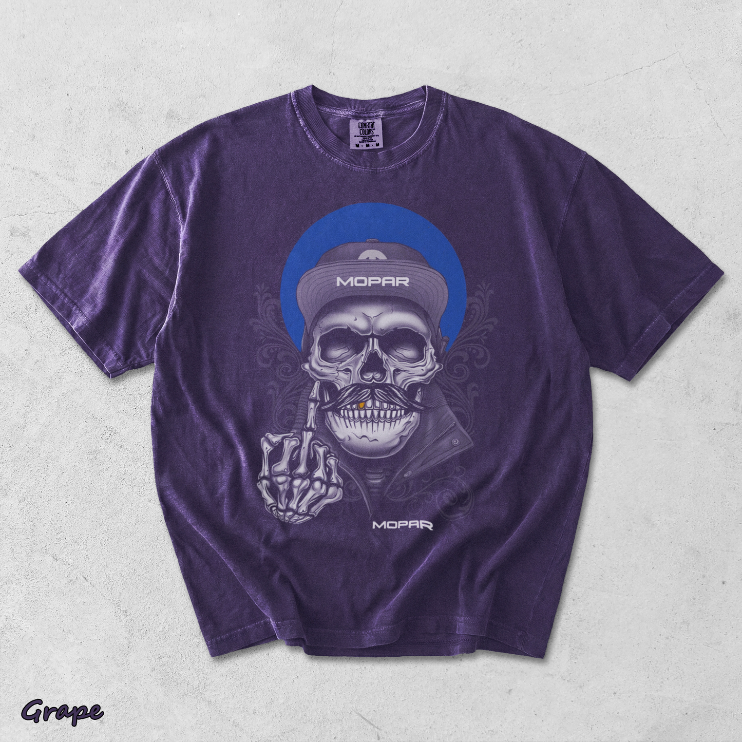 Mopar Skull - Grape mockup