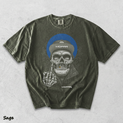 Mopar Skull - Sage mockup