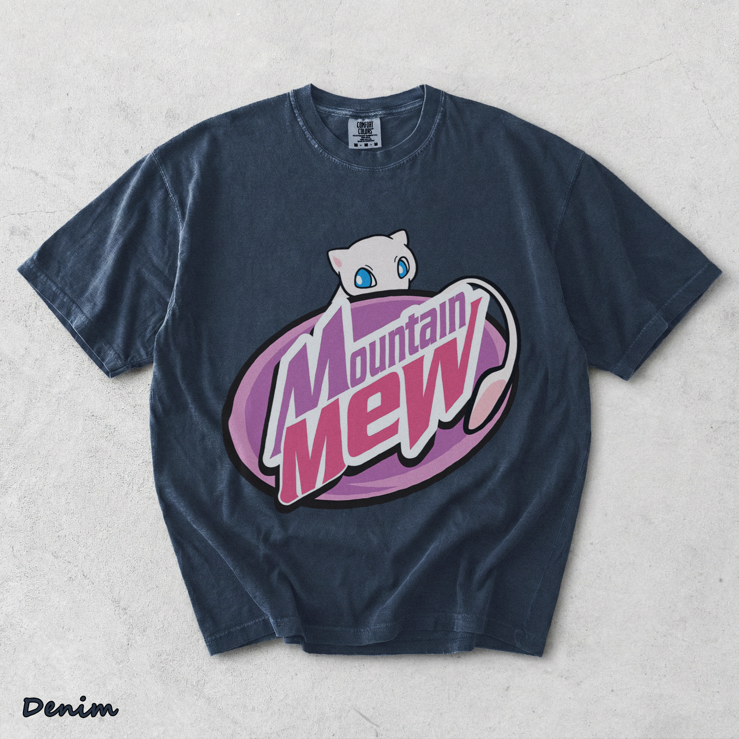 Mountain Mew - Denim mockup