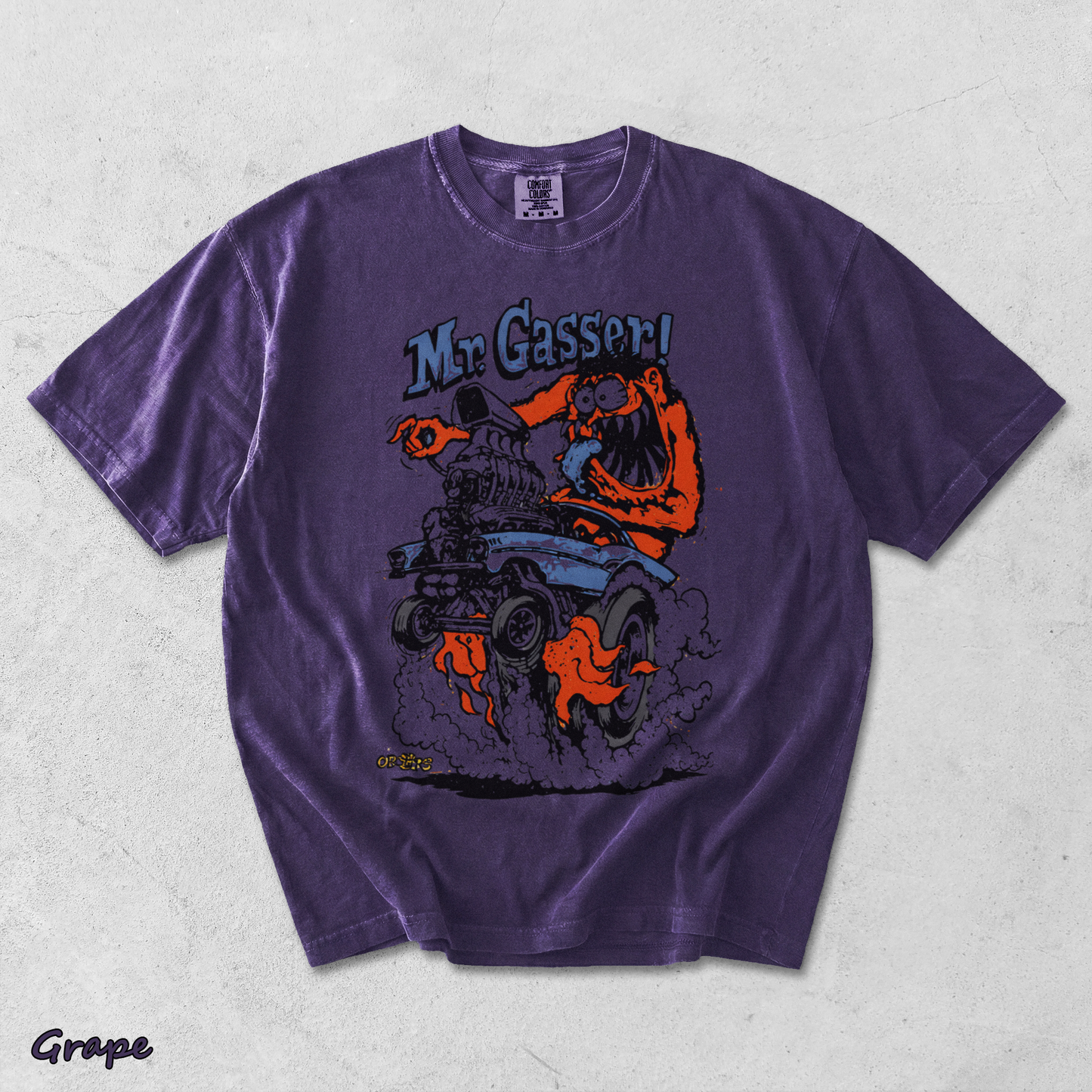 Mr Gasser Rat Fink - Grape mockup