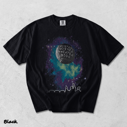 Mystery Science Theatre 3000 Mens T-Shirt - Black mockup