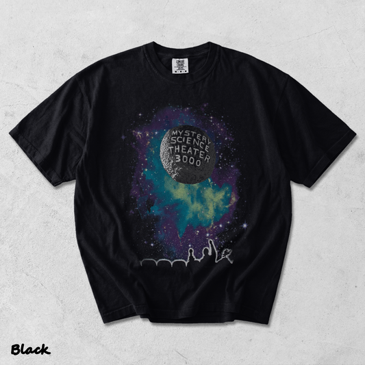 Mystery Science Theatre 3000 Mens T-Shirt - Black mockup