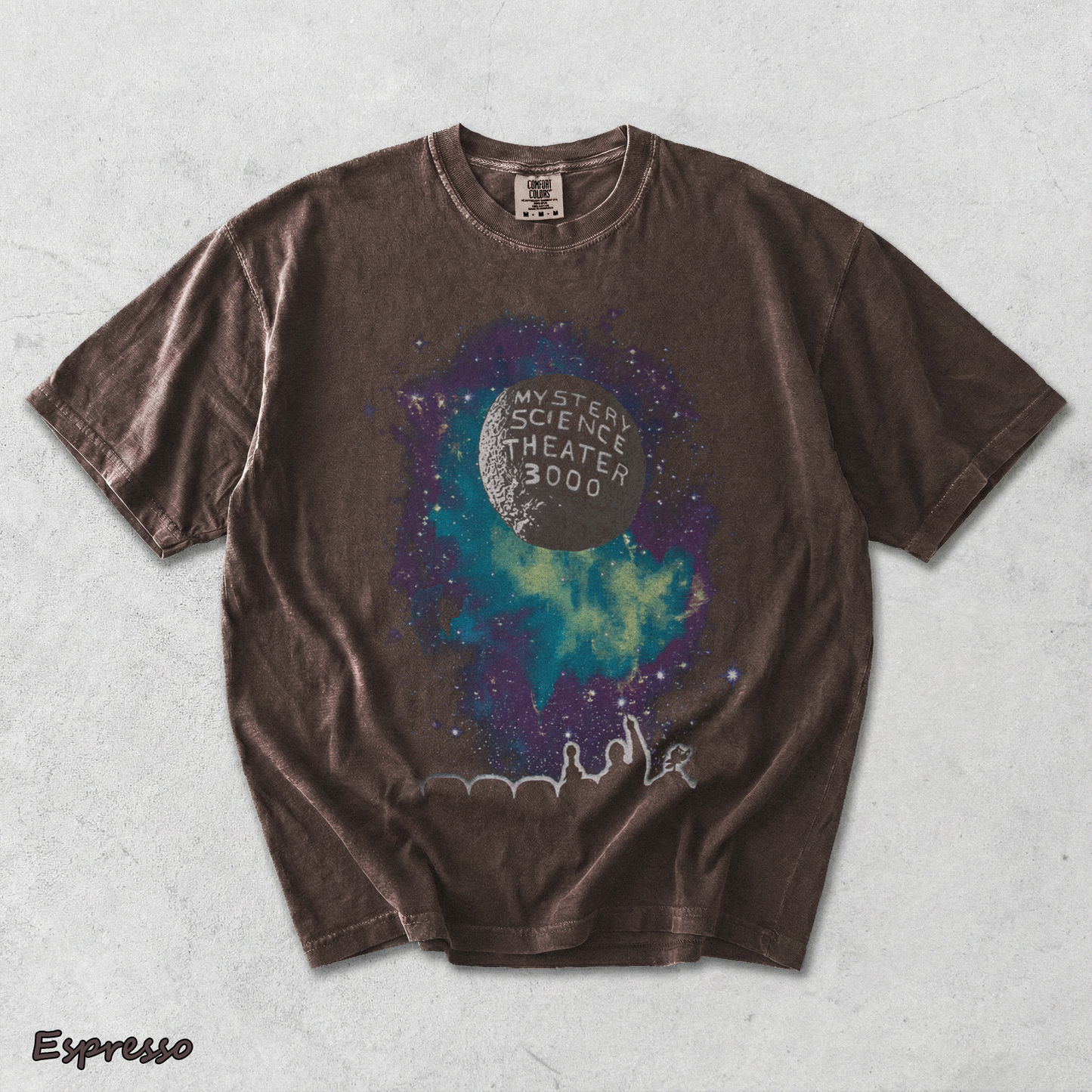 Mystery Science Theatre 3000 Mens T-Shirt - Espresso mockup